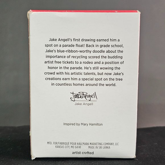 2022 Hallmark ASTER Mary's Angels #35 in the series Ornament Christmas NIB - Picture 3 of 3